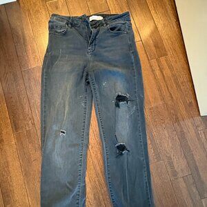 Faded Black Jeans from Carly Jean Los Angeles size 5